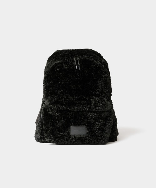 beautiful people(ビューティフルピープル)の「pertex & boa reversible backpack(バックパック/リュック・レディース・ボルドー/ブラック・FREE)」の10枚目の写真
