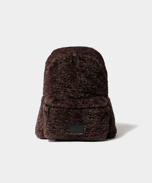 beautiful people(ビューティフルピープル)の「pertex & boa reversible backpack(バックパック/リュック・レディース・ボルドー/ブラック・FREE)」の11枚目の写真