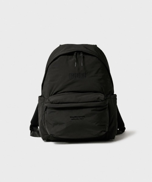 beautiful people(ビューティフルピープル)の「pertex & boa reversible backpack(バックパック/リュック・レディース・ボルドー/ブラック・FREE)」の3枚目の写真