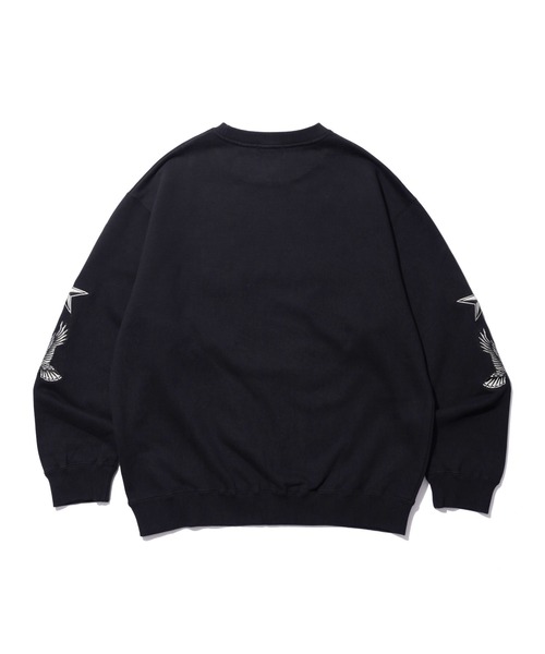 XLARGE(エクストララージ)の「VARSITY CREWNECK SWEATSHIRT(スウェット・メンズ・ネイビー/アッシュ/ブラック・S/M/L/XL)」の12枚目の写真