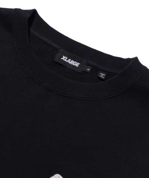 XLARGE(エクストララージ)の「VARSITY CREWNECK SWEATSHIRT(スウェット・メンズ・ネイビー/アッシュ/ブラック・S/M/L/XL)」の6枚目の写真