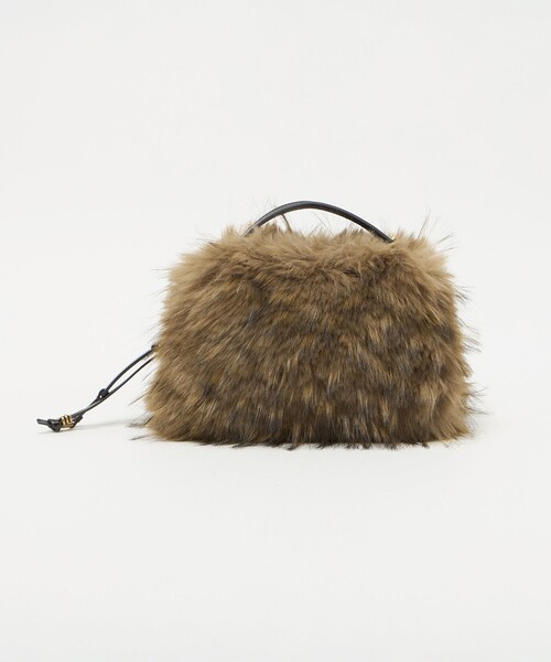GIANNI CHIARINI(ジャンニ キアリーニ)の「<GIANNI CHIARINI>ALIFA FF S バッグ(ショルダーバッグ・レディース・ナチュラル/ダークブラウン・FREE)」の6枚目の写真