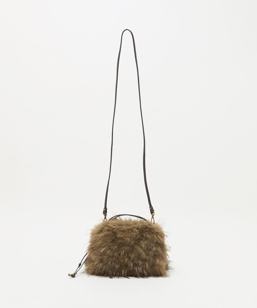 GIANNI CHIARINI(ジャンニ キアリーニ)の「<GIANNI CHIARINI>ALIFA FF S バッグ(ショルダーバッグ・レディース・ナチュラル/ダークブラウン・FREE)」の7枚目の写真