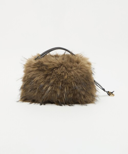 GIANNI CHIARINI(ジャンニ キアリーニ)の「<GIANNI CHIARINI>ALIFA FF S バッグ(ショルダーバッグ・レディース・ナチュラル/ダークブラウン・FREE)」の9枚目の写真