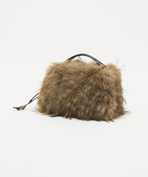 GIANNI CHIARINI(ジャンニ キアリーニ)の「<GIANNI CHIARINI>ALIFA FF S バッグ(ショルダーバッグ・レディース・ナチュラル/ダークブラウン・FREE)」の10枚目の写真