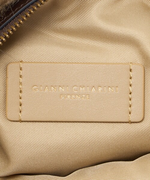 GIANNI CHIARINI(ジャンニ キアリーニ)の「<GIANNI CHIARINI>ALIFA FF S バッグ(ショルダーバッグ・レディース・ナチュラル/ダークブラウン・FREE)」の16枚目の写真
