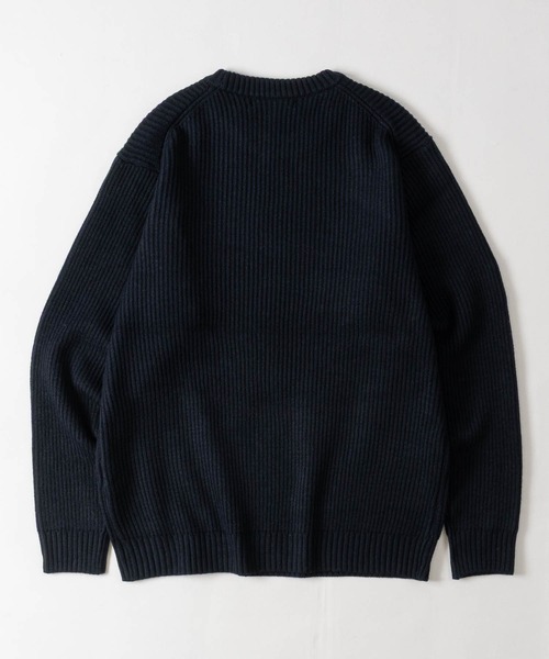JOHN'S CLOSET(ジョンズクローゼット)の「【18】〔U.S.POLO ASSN/ユーエスポロアッスン〕メランジニット クルーネックニット ユニセックス/メンズ/レディース(ニット/セーター・メンズ・ブラック/ネイビー/ブラウン/ブルー/アイボリー/ワインレッド・MEDIUM/LARGE)」の11枚目の写真