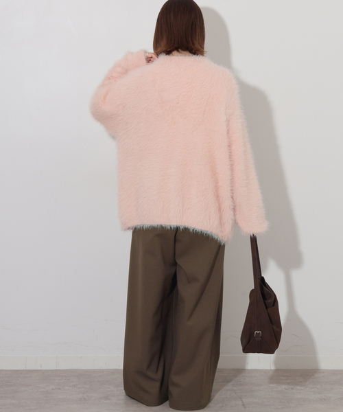 JOURNAL STANDARD relume（ジャーナルスタンダード　レリューム）の「ウォッシャブルサージストレッチタックパンツ（その他パンツ・レディース・ブラウン/チャコールグレー/ブラック・36/38）」の18枚目の写真