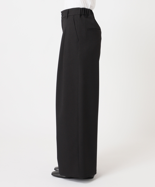 JOURNAL STANDARD relume（ジャーナルスタンダード　レリューム）の「ウォッシャブルサージストレッチタックパンツ（その他パンツ・レディース・ブラウン/チャコールグレー/ブラック・36/38）」の22枚目の写真