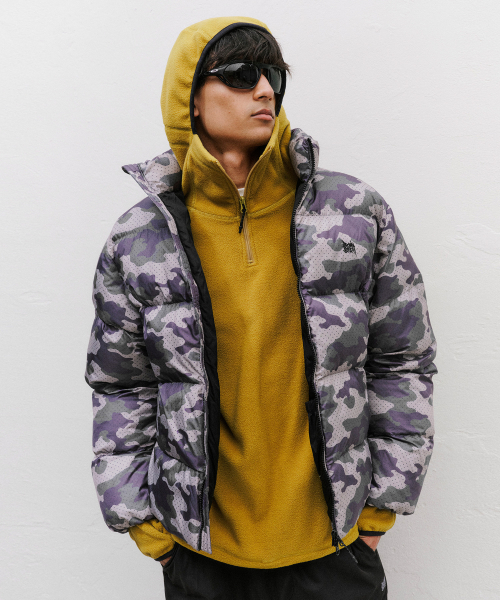 BROWNBREATH(ブラウンブレス)の「TAG CAMO 中綿ジャケット(ダウンジャケット/コート・レディース・カーキ・LARGE/MEDIUM/SMALL/X-LARGE)」の2枚目の写真