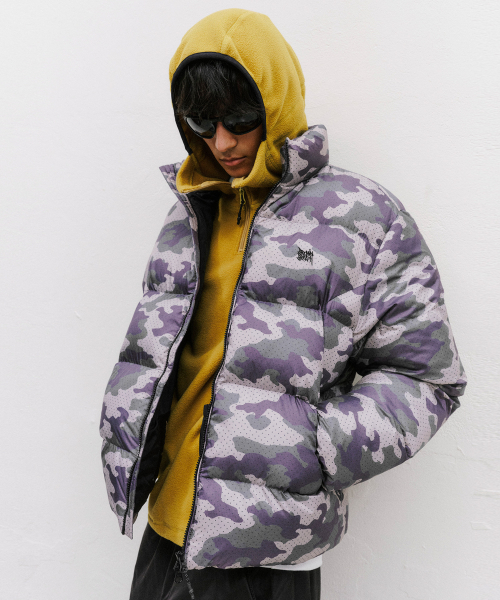 BROWNBREATH(ブラウンブレス)の「TAG CAMO 中綿ジャケット(ダウンジャケット/コート・レディース・カーキ・LARGE/MEDIUM/SMALL/X-LARGE)」の3枚目の写真