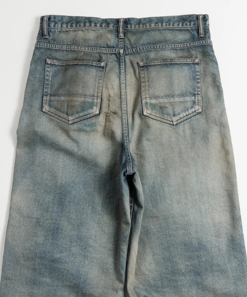 Anachronorm(アナクロノーム)の「【ANACHRONORM】REMAKED WIDE 5P DENIM PANTS(その他パンツ・メンズ・ライトブルー・30/32)」の4枚目の写真