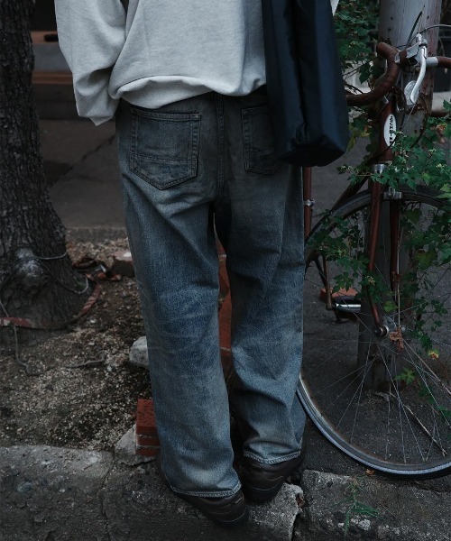 Anachronorm(アナクロノーム)の「【ANACHRONORM】REMAKED WIDE 5P DENIM PANTS(その他パンツ・メンズ・ライトブルー・30/32)」の18枚目の写真