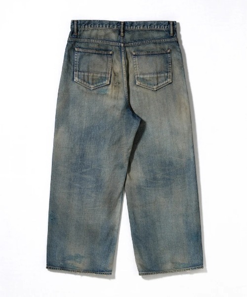 Anachronorm(アナクロノーム)の「【ANACHRONORM】REMAKED WIDE 5P DENIM PANTS(その他パンツ・メンズ・ライトブルー・30/32)」の2枚目の写真