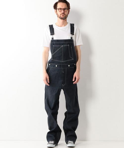 SCYE BASICS（サイベーシックス）の「＜SCYE BASICS（サイベーシックス）＞DENIM OVERALL（デニムパンツ・メンズ・ダークグレー・29inch/31inch/30inch）」の3枚目の写真