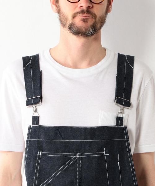 SCYE BASICS（サイベーシックス）の「＜SCYE BASICS（サイベーシックス）＞DENIM OVERALL（デニムパンツ・メンズ・ダークグレー・29inch/31inch/30inch）」の6枚目の写真