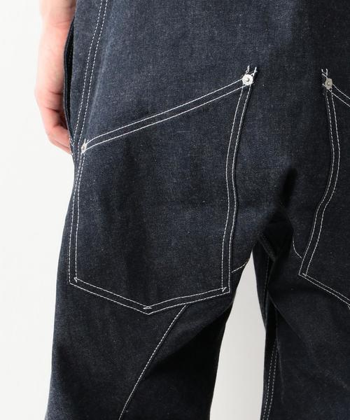 SCYE BASICS（サイベーシックス）の「＜SCYE BASICS（サイベーシックス）＞DENIM OVERALL（デニムパンツ・メンズ・ダークグレー・29inch/31inch/30inch）」の11枚目の写真
