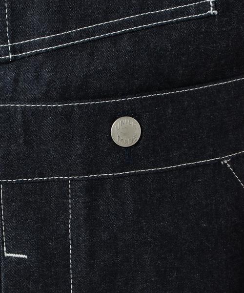 SCYE BASICS（サイベーシックス）の「＜SCYE BASICS（サイベーシックス）＞DENIM OVERALL（デニムパンツ・メンズ・ダークグレー・29inch/31inch/30inch）」の13枚目の写真