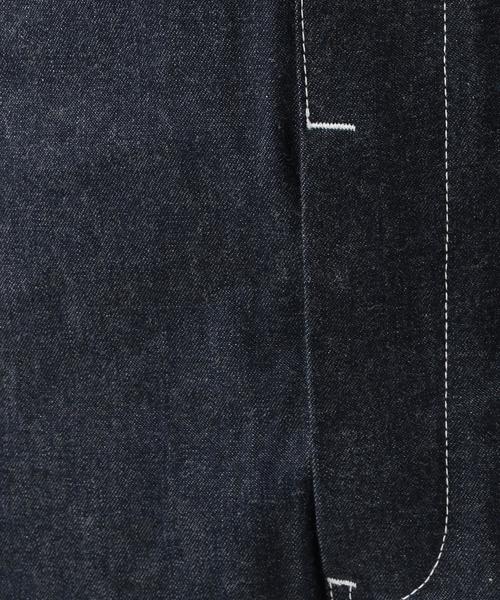 SCYE BASICS（サイベーシックス）の「＜SCYE BASICS（サイベーシックス）＞DENIM OVERALL（デニムパンツ・メンズ・ダークグレー・29inch/31inch/30inch）」の7枚目の写真