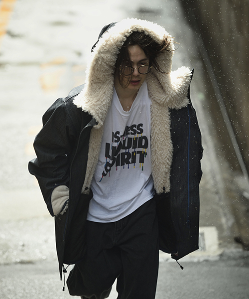 Is Ness イズネス の 16秋冬 Liquid Spirit Technical Fabric Coat モッズコート Wear