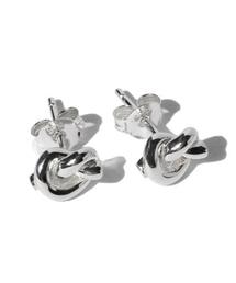 BEAMS BOY | BEAMS BOY / シルバー かた結び ピアス(ピアス（両耳用）)