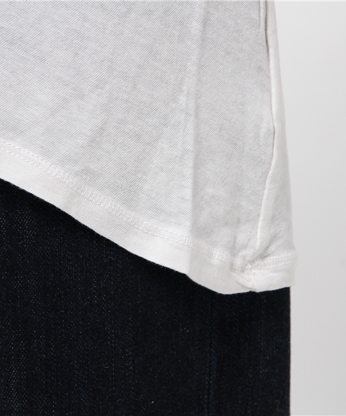 Denim & Supply Ralph Lauren（デニムアンドサプライラルフローレン）の「コットンリネン レーサーバック タンクトップ（タンクトップ・レディース・ホワイト・MEDIUM/SMALL/LARGE/X-SMALL）」の6枚目の写真