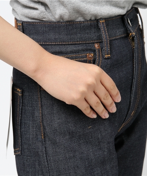 SLY（スライ）の「【GISELe 9月号掲載】OWEN JW STRAIGHT-A（デニムパンツ・レディース・ブルー・25inch/23inch/24inch/27inch/26inch/28inch）」の9枚目の写真