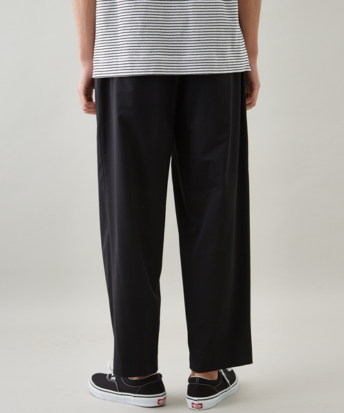 STUDIOUS(ステュディオス)の「ビエラウールワイドパンツ(スラックス・メンズ・ブラック/ネイビー/グレー・3/2/1)」の10枚目の写真
