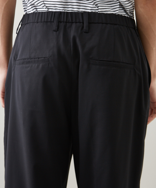 STUDIOUS(ステュディオス)の「ビエラウールワイドパンツ(スラックス・メンズ・ブラック/ネイビー/グレー・3/2/1)」の6枚目の写真