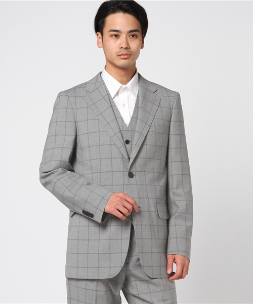 COMME CA ISM（コムサイズム）の「レギュラースーツ（3ピース）（セットアップ・メンズ・グレー/ネイビー・SMALL/LARGE/X-LARGE/X-SMALL/MEDIUM）」の6枚目の写真