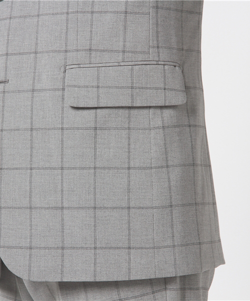 COMME CA ISM（コムサイズム）の「レギュラースーツ（3ピース）（セットアップ・メンズ・グレー/ネイビー・SMALL/LARGE/X-LARGE/X-SMALL/MEDIUM）」の19枚目の写真