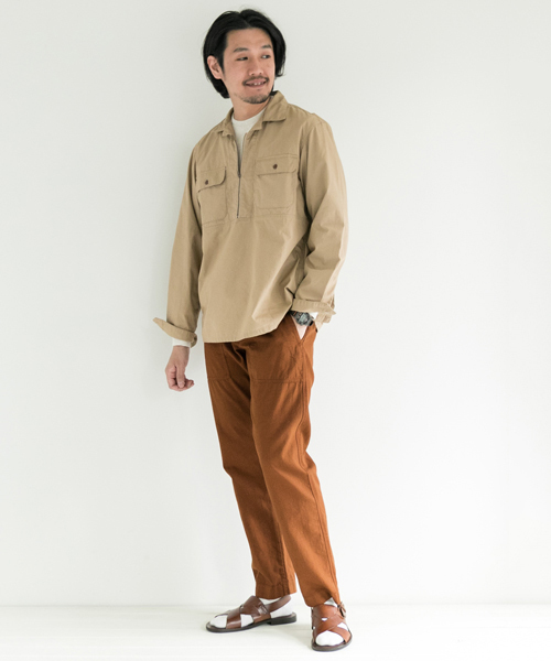 URBAN RESEARCH DOORS MENS（アーバンリサーチ ドアーズ メンズ）の「GUNG HO Exclusive Easy Fatigue Pt（その他パンツ・メンズ・ネイビー/オレンジ/チャコールグレー・LARGE/MEDIUM）」の18枚目の写真