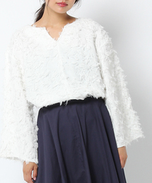 laboratory work | フラワーフリンジジャカードプルオーバー(シャツ/ブラウス)