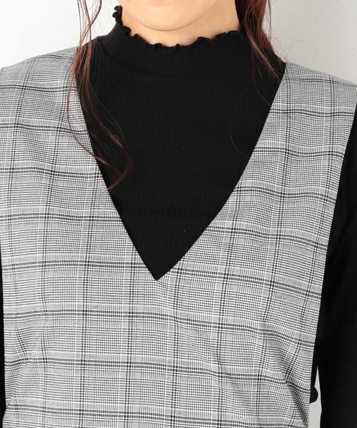 archives（アルシーヴ）の「【WEB限定色追加♪】タックジャンパースカート（ジャンパースカート・レディース・ブラック/ネイビー/ベージュ/オフホワイト/グレー・MEDIUM）」の19枚目の写真