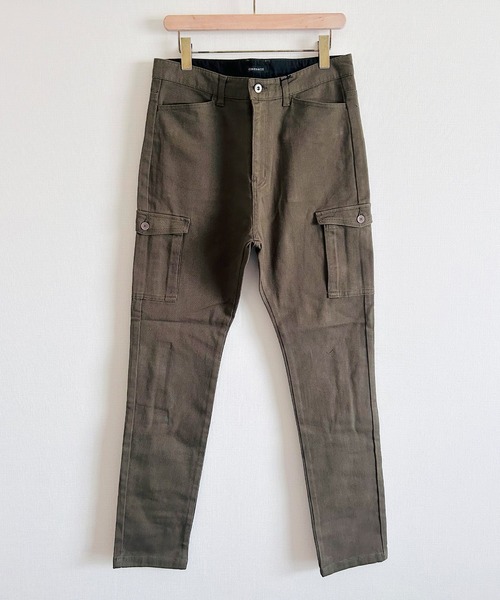 セール】カーゴパンツ ストレッチ ちょいサルエル テーパード