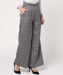 ENVYM | グレンチェックワイドＰＴ(その他パンツ)