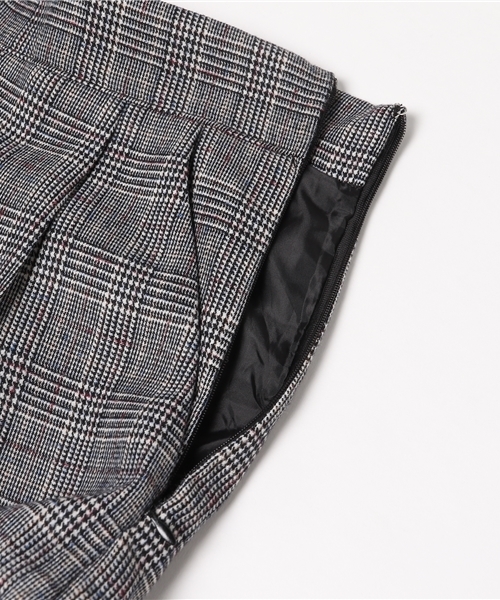 ENVYM（アンビー）の「グレンチェックワイドＰＴ（その他パンツ・レディース・グレー/ベージュ・S/M/XS）」の10枚目の写真