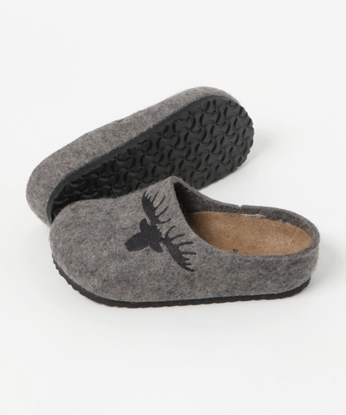BIRKENSTOCK（ビルケンシュトック）の「KAPRUN/カプラン ウールフェルト（KIDS）（サンダル・キッズ・グレー・26/31/29/28/34/33/32/27/30）」の2枚目の写真