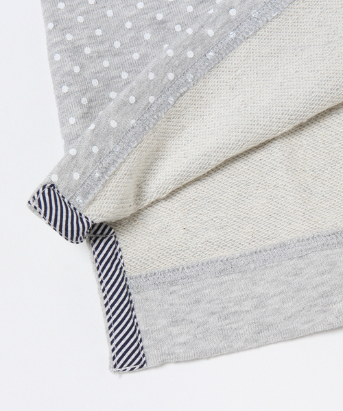 RAGMART(ラグマート)の「ドットプリントワンピース(ワンピース・キッズ・ブルー/グレー・100/110/120/130)」の7枚目の写真