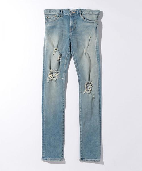 WVM（ダブルヴイエム）の「＜WVM＞ DENIM 30Y L/DMG 1ST/デニムパンツ 