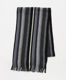 RAMUDA（ラムダ）の「ウール　ラッセルストライプマフラー（マフラー）」