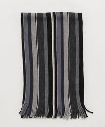 RAMUDA | ウール　ラッセルストライプマフラー(マフラー)