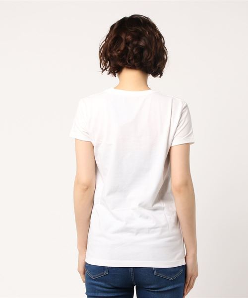 UNDER ARMOUR(アンダーアーマー)の「レディース ライフスタイル半袖Tシャツ / スポーツスタイルボックスロゴクルー(Tシャツ/カットソー・レディース・ホワイト/グレー・XL/L/M/S)」の12枚目の写真