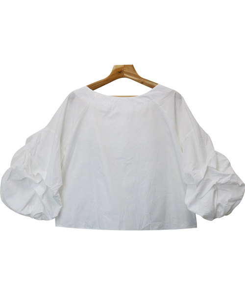 andme（アンドミー）の「袖コンシャスシャツブラウストップス（シャツ/ブラウス・レディース・ブラック/ベージュ/ネイビー/オフホワイト/ピンク・M）」の16枚目の写真