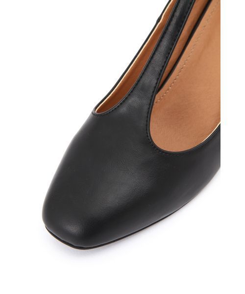 NATURAL BEAUTY BASIC（ナチュラルビューティーベーシック）の「【雑誌掲載】Tストラップパンプス（パンプス・レディース・ブラック/グリーン系その他・23.0cm/24.0cm/24.5cm/23.5cm）」の12枚目の写真