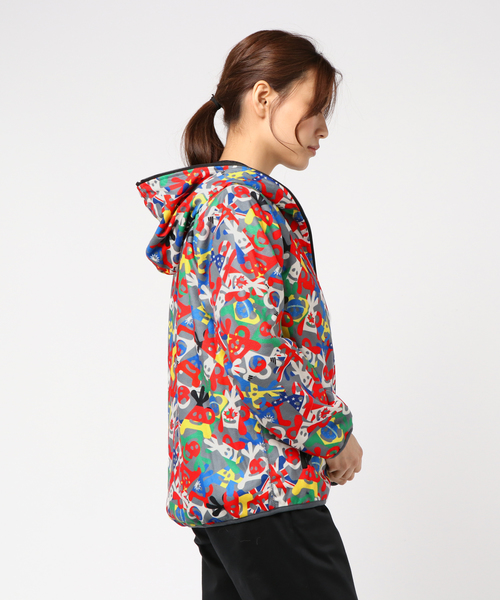 go slow caravan(ゴースローキャラバン)の「フリース昇華プリント パーカージャケット W(その他アウター・レディース・ブラック/ブラウン/レッド・FREE)」の4枚目の写真