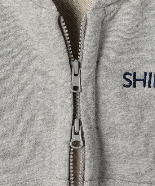 SHIPS（シップス）の「SHIPS KIDS:ロゴ フード ジップ パーカー(100～130cm)（パーカー・キッズ・ネイビー/グレー/イエロー系その他2/キャメル・100/110/120/130）」の22枚目の写真