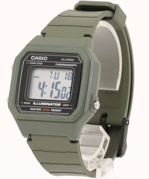 CASIO カシオ / スタンダード デジタルウォッチ 樹脂ベルト 5気圧防水