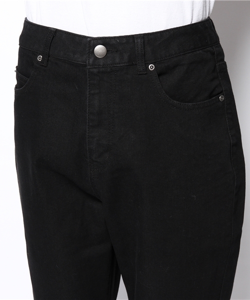 WEGO（ウィゴー）の「WEGO/テーパードカラーデニムパンツ（デニムパンツ・メンズ・ホワイト/ブラック/ネイビー・MEDIUM/SMALL/LARGE）」の6枚目の写真