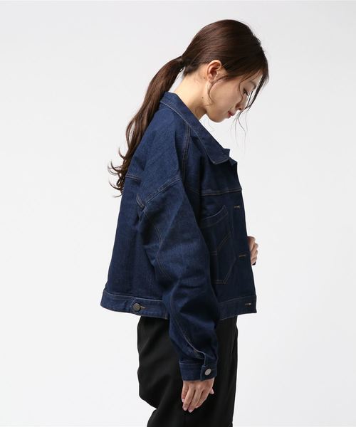 チノ デニムｂｉｇポケットｇジャン デニムジャケット Interplanet インタープラネット のファッション Anana セール